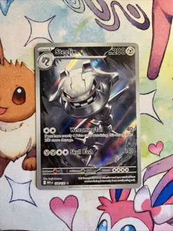 Steelix #150/132 Illustration Rare Mega Evolution Pokemon 2025 NM - Image 1