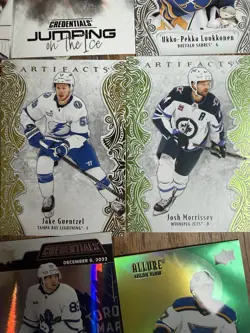(25) Card Hockey Lot. Inserts. Rookies. Stars. Numbered - Image 3
