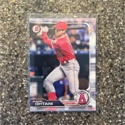 Topps 2019 Bowman Shohei Ohtani Base Set #34 Los Angeles Angels MLB Card - Image 1