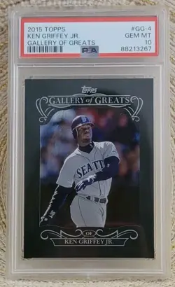 2015 Topps Ken Griffey Jr #GG-4 Gallery of Greats PSA 10 GEM MT - Image 1