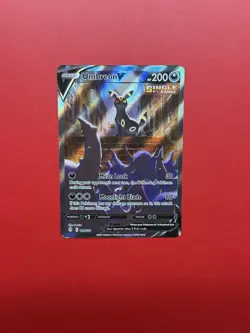 DMG ON BACK GREAT FRONT Umbreon V (Alternate Full Art) Evolving Skies 189/203 - Image 1