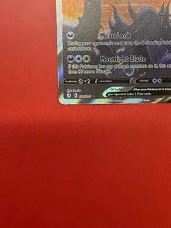 DMG ON BACK GREAT FRONT Umbreon V (Alternate Full Art) Evolving Skies 189/203 - Image 2