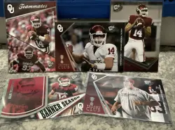 2010 Press Pass SAM BRADFORD Rookie Lot 5 Cards Oklahoma Sooners Rams - Image 1