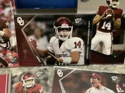 2010 Press Pass SAM BRADFORD Rookie Lot 5 Cards Oklahoma Sooners Rams - Image 5