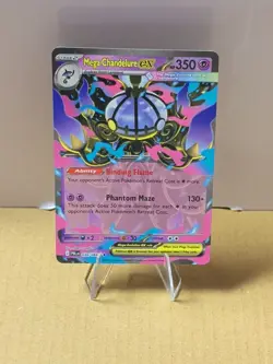 Mega Chandelure Ex 38/84 Pitch Black NM - Image 1