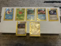Expedition Pokemon Card Lot 7 Cards Sleeved See Pictures VLP+ NM - Image 1