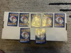 Expedition Pokemon Card Lot 7 Cards Sleeved See Pictures VLP+ NM - Image 2