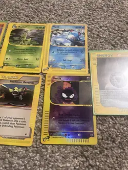 Pokemon TCG Expedition 7 Card Lot With Reverse Holo Gastly - Image 2