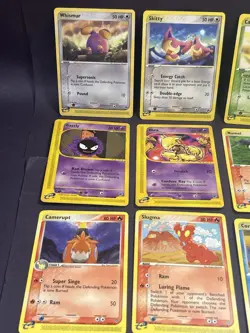 Lot Of 9 Vintage 2002-2003 Pokemon Expedition Cards MP-HP - Image 2