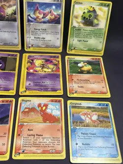 Lot Of 9 Vintage 2002-2003 Pokemon Expedition Cards MP-HP - Image 3