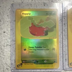 Nintendo Pokemon TCG Expedition Holo Lot of 2: Hoppip 112/165 Blastoise non holo - Image 2