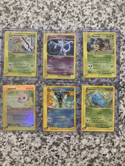 Pokemon TCG Expedition Skyridge Lot Mewtwo Holo Igglybuff Weezing Butterfree - Image 1