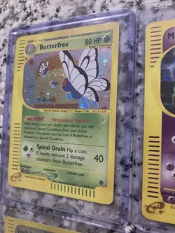 Pokemon TCG Expedition Skyridge Lot Mewtwo Holo Igglybuff Weezing Butterfree - Image 3