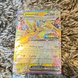 Pokemon- Jolteon ex 030/131- Prismatic Evolutions- Holo Stamped Promo Sealed - Image 1