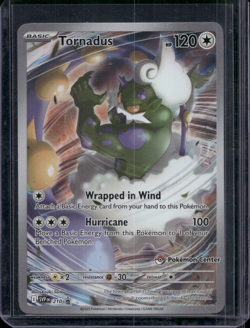 Pokemon Tornadus 210 White Flare Pokemon Center Exclusive ETB Promo - Image 1