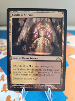 Magic: The Gathering Godless Shrine Gatecrash Rare Regular Land 242/249 2013 - Image 1