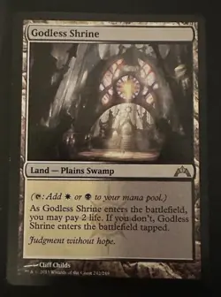 MTG Godless Shrine Gatecrash 242/249 Regular Rare - Image 1