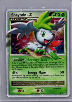 2009 Pokemon Diamond & Pearl Shaymin Lv X Black Star Promo #DP39 - Image 1