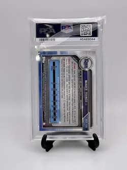 Wander Franco 2019 Bowman Chrome Prospects 1st Rookie Card PSA 10 GEM MT 🔥 - Image 2