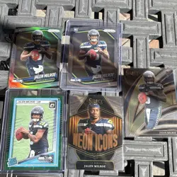 Panini Jalen Milroe Seattle Seahawks Rookie 5-Card Lot Prizm/Select #317 - Image 1