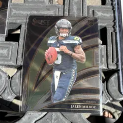 Panini Jalen Milroe Seattle Seahawks Rookie 5-Card Lot Prizm/Select #317 - Image 4