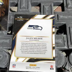Panini Jalen Milroe Seattle Seahawks Rookie 5-Card Lot Prizm/Select #317 - Image 5