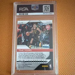 Panini 2018-19 Prizm Mosaic Trae Young #93 Rookie PSA 10 Atlanta Hawks - Image 2
