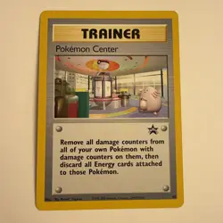 Nintendo Wotc Promo Pokemon Center Trainer Card #40 English 2000 Pokemon DMG TCG - Image 2