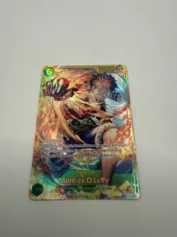 Monkey D. Luffy SEC OP13-118 Carrying On His Will NM - Image 1
