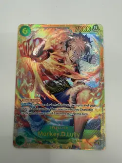 Monkey D. Luffy SEC OP13-118 Carrying On His Will NM - Image 2