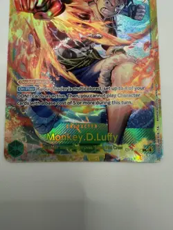 Monkey D. Luffy SEC OP13-118 Carrying On His Will NM - Image 3
