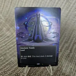 Ancient Tomb Galaxy Foil 136 Edge Of Eternities Borderless Near Mint - Image 1