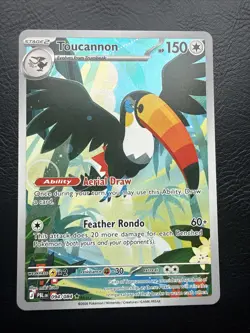 Toucannon 094/084 Illustration Rare Pokemon Tcg Mint Condition - Image 1