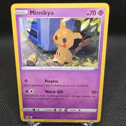 Pokemon - Mimikyu 080/196 - Lost Origin - Non Holo Rare - Near Mint - Image 1