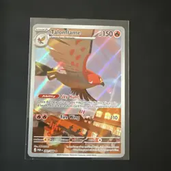 Pokemon TCG Perfect Order Talonflame 091 /088 Holo Illustration Rare Card Mint - Image 1