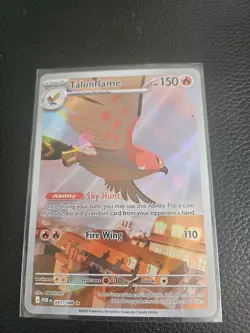 Pokemon TCG Perfect Order Talonflame 091 /088 Holo Illustration Rare Card Mint - Image 1