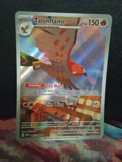 Talonflame 091/088 Illustration Rare Pokemon Perfect Order Pokemon TCG NM - Image 1