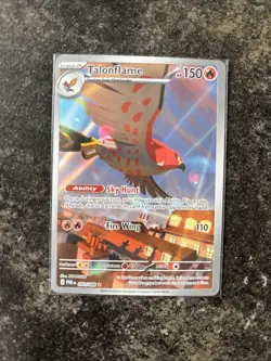 Talonflame 91/88 Illustration Rare, Perfect Order, Full Art Holo Pokemon TCG, NM - Image 1
