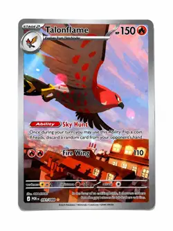Pokemon TCG Talonflame 091/088 Illustration Rare – Perfect Order – English NM /M - Image 1
