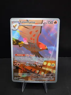 Pokemon TCG Talonflame Illustration Rare- Perfect Order, Near Mint - Image 1