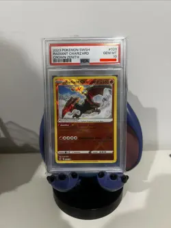 PSA 10 Pokemon TCG: Radiant Charizard 020/159 Crown Zenith Shiny Holo Rare - Image 1