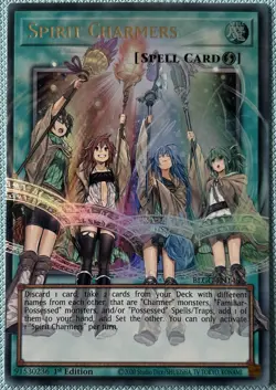YuGiOh! Spirit Charmers Extended Art BLGG-EN145 Ultra Rare 1st Edition - Image 1