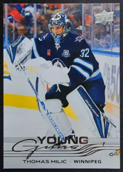 2025-26 Upper Deck Young Guns Thomas Milic Rookie Winnipeg Jets #719 - Image 1