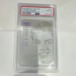 Upper Deck 2023 Metal Universe Platinum Portraits #PP7 PSA 10 /15 Bedard - Image 1
