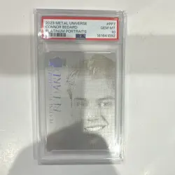 Upper Deck 2023 Metal Universe Platinum Portraits #PP7 PSA 10 /15 Bedard - Image 4