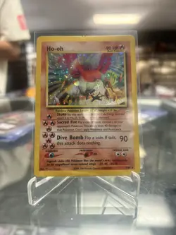 Pokemon Company Ho-Oh 07/64 Neo Revelation Holo Rare Eng 90 HP Basic Unlimited - Image 1