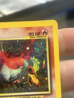 Pokemon Company Ho-Oh 07/64 Neo Revelation Holo Rare Eng 90 HP Basic Unlimited - Image 4