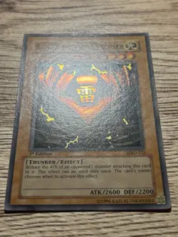 Konami Yu-Gi-Oh! TCG Sanga of the Thunder MRD-025 Metal Raiders 1st Ed Foil - Image 2