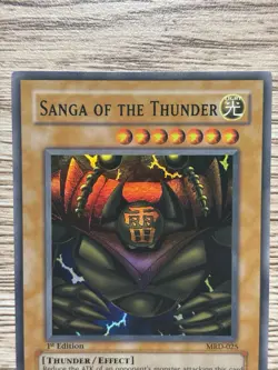 Konami Yu-Gi-Oh! TCG Sanga of the Thunder MRD-025 Metal Raiders 1st Ed Foil - Image 4