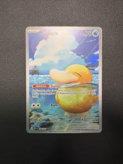 HIGH GRADE POTENTIAL Psyduck 226/217 IR Ascended Heroes Pokemon Card TCG NM - Image 1